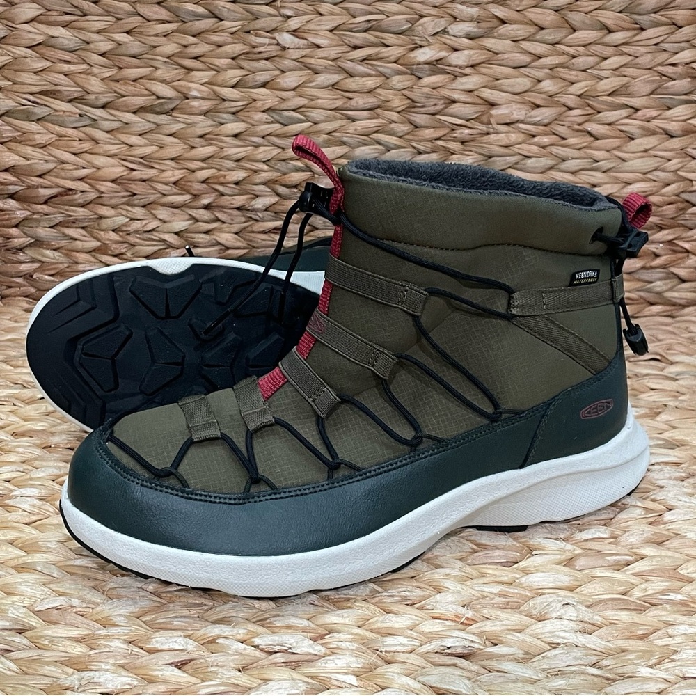 Keen Uneek Chukka Waterproof Sneaker Dark‎ Olive